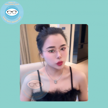 Gọng kính kim loại mã 34754